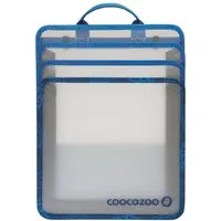 coocazoo Schulranzen Faltbare Heftbox Blau (1 Stück), Bücherbox DIN A4