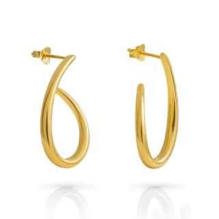 Orphelia 'Cherry' Tropfenohrringe aus 925er Sterlingsilber für Damen - Gold ZO-7551/G