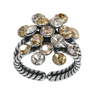 konplott - Ring - Magic Fireball braun
