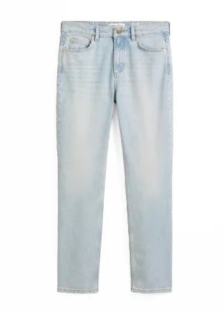 Marc OPolo Casual - Denim trouser straight fit blau - Gr. - 30