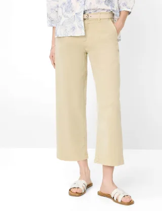 Brax Damen Culotte Style MAINE S SANDSHELL, Beige, Gr. 42