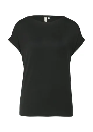 qs - T-Shirt schwarz - Gr. - M