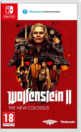 Wolfenstein II - The New Colossus (FR Import) [Nintendo Switch]