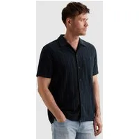 PME LEGEND Kurzarmhemd Short Sleeve Shirt Yarn dye mattweave stripe mit Brust Tasche