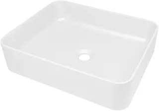 Neuesbad Serie 400 Aufsatzwaschtisch, Oberfläche: alabaster NB1DECQT_AU5S1