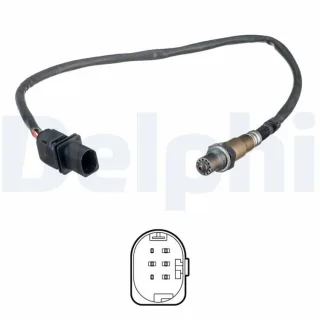 Delphi Lambdasonde vor Katalysator Citroen Peugeot ES21349-12B1