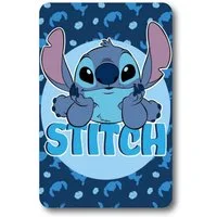 Wohndecke Disney Stitch Fleecedecke Kuscheldecke 100x140 Kinder Decke weich warm, Textiel Trade B.V.