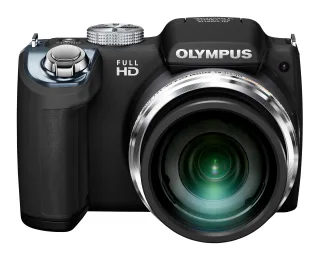 Olympus SP-720UZ [14MP 26-fach opt. Zoom 3"] schwarz