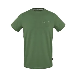 Aquascutum - T-Shirt für Herren, Baumwolle (Militärgrün)
