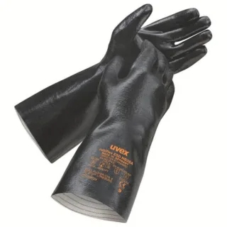 uvex rubiflex ESD NB35A Chemikalienschutzhandschuh  schwarz 9 - 6095409