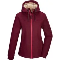 G.I.G.A. DX by killtec Fleecejacke GW 38 WMN KNTFLC JCKT Strickfleecejacke mit Teddyfutter, verstellbarer Kapuze, Kinnschutz