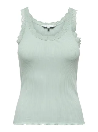 ONLY - ONLSARA SHARAI TANK TOP JRS NOOS Jadeite - Gr. - XS