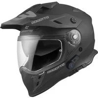 Bogotto Motocrosshelm H331 BT Bluetooth Enduro Helm, integriertes Kommunikationssystem,geeignet für Brillenträger,vorb