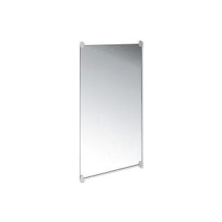 Hewi 801 Wandspiegel 801.01.30090 600x1200x6mm, mit Haltern, tiefschwarz