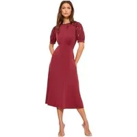 LIPSY Midikleid Lipsy Kurzärmeliges Midikleid mit Unterbrustband (1-tlg)