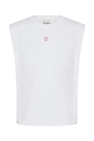 ICHI - Top - Ihlibella weiß - Gr. - XS