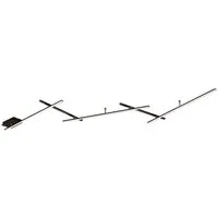 TRIO Leuchten LED Deckenleuchte INDIRA, dimmbare Deckenlampe mit 25W warmweißer LED 3000K, 3000 Lumen, Dimmfunktion, LED fest integriert, Warmweiß, Switch Dimmer, max. Breite 245cm LED Arme schwenkbar, indirektes Licht