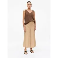 s.Oliver Culotte Hose Wide-Leg-Culotte aus Popeline