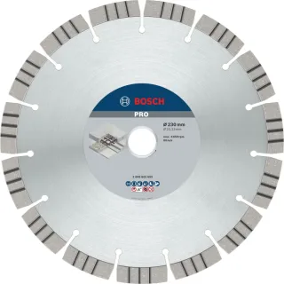 Bosch PRO Diamanttrennscheibe Best for Concrete - 2608602655