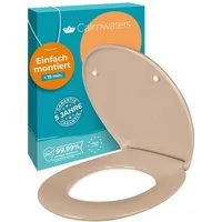 Calmwaters WC-Sitz Original, Premium, Made in EU, Absenkautomatik, bis 250 kg, Abnehmbar, 26LP6139