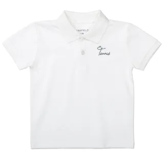 BASEFIELD - Kn.-Poloshirt warm white - Gr. - 98