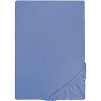 Castell - Markenbettwäsche Spannbettlaken Jersey in Gr. 90x200, 140x200 oder 180x200 cm, Jersey, Gummizug: rundum, (1 Stück), aus Baumwolle, für Matratzen bis 22 cm Höhe, Bettlaken, Spannbetttuch