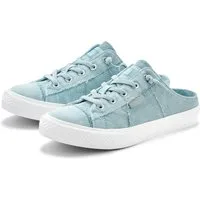 Elbsand Sabot, Clog, Freizeitschuh, Halbschuh, Stoffschuh, Turnschuh Sneaker Slip-On-Sneaker, Textilschuh zum Reinschlüpfen Unisex VEGAN