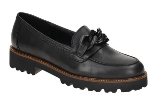 "Gabor 75.240.27 Damen Slipper Schwarz - BEST FITTING Echtleder Halbschuhe"