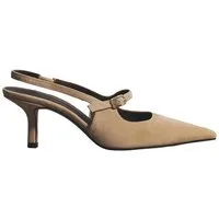 The Set The Set Slingbacks aus Premium-Veloursleder Slingsandalette
