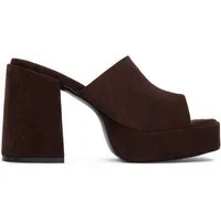 DeeZee Deezee Frauen-Flip-Flops Brown DeeZee-CEO-HY7562-10 Brown Badepantolette