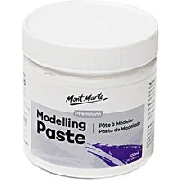 Mont Marte Malpaste - PREMIUM Modellierpaste, Strukturpaste 500ml - Acrylic Medium, - Perfekt für das Schaffen von Texturen auf verschiedenen Oberflächen