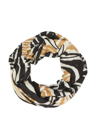s.Oliver - Snood braun/mehrfarbig - Gr. - ONESIZE