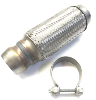Flexrohr Flexstück Flammrohr Hosenrohr Rohrverbinder 60 x 250mm für Mercedes Sprinter W906 vor Partikelfilter DPF