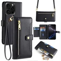 betterfon Handykette mit Portemonnaie für iPhone -Handyhülle Kartenfächern, Hände frei – mit Silikonhülle & Schnur für flexiblen Alltag