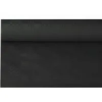 PAPSTAR Tischdecke Papiertischtuch mit Damastprägung 8 m x 1,2 m schwarz