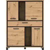 FORTE Highboard Trondheim, Höhe 161 cm