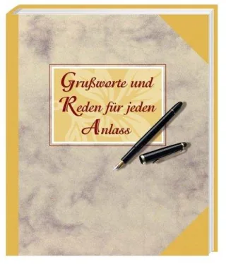 Grussworte und Reden für jeden Anlass