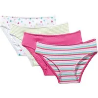 Erwin Müller Slip Mädchen-Slip 4er-Pack Single-Jersey Uni