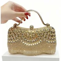 Zaewry Clutch Handtasche Abendtasche Brauttasche, Beuteltasche Damen