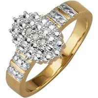 Firetti Diamantring Schmuck Geschenk Silber 925 Damenring Ring, mit Diamanten