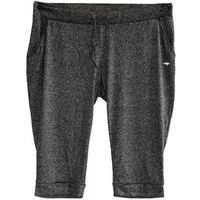 KangaROOS Jogginghose 3/4 Jogger für Damen in Anthrazit mit Schnur und Taschen