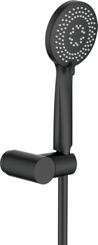 Neuesbad Serie 200 Schwarz 1-Punkt-Duschset NB1DENQAN41K1