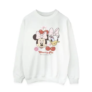 Disney - "Cherry Pie" Sweatshirt für Damen (Weiß/Weiß)