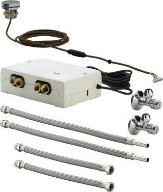 Viega Funktionseinheit Multiplex Trio E 6146 in Messing verchromt 662295