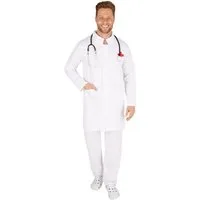 dressforfun Kostüm Herrenkostüm Doktor, Knielanger Mantel