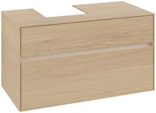 Villeroy & Boch Waschtischunterschrank Collaro C095B0 1000x548x500mm mit Beleuchtung Nordic Oak C095B0VJ