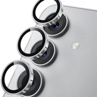 SmartUP Kameraschutzglas für Samsung Galaxy S26 Titan Metall Schutzglas Linse Panzerfolie 3D für Samsung Galaxy S26, Titan Kameraglas