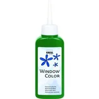 Kreul Bastelfarbe Kreul Window Color dunkelgrün 80 ml