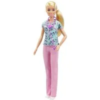 Barbie Anziehpuppe Krankenschwester
