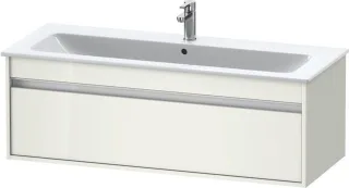 Duravit Ketho Waschtischunterbau wandhängend Weiß Hochglanz 1200x475x410 mm - KT642102222 KT642102222